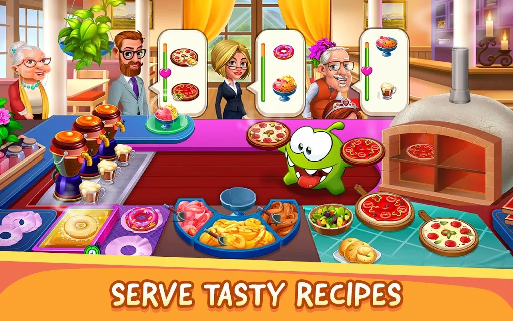 Om Nom Cooking Game游戏图片1