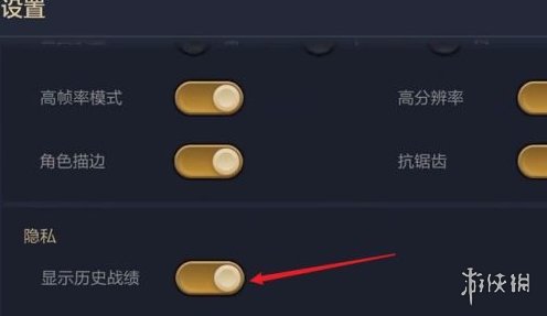 《金铲铲之战》对战记录怎么隐藏