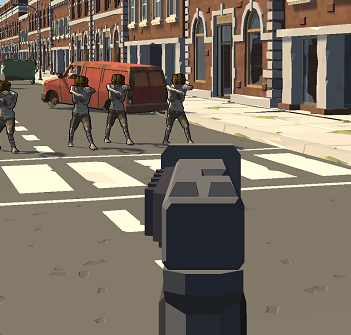 僵尸城市奔跑游戏:Zombie