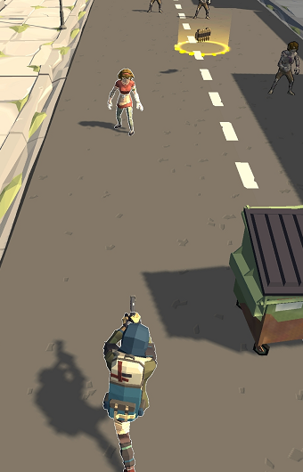 僵尸城市奔跑游戏:Zombie