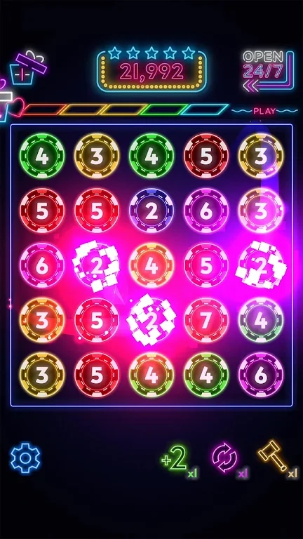 神奇的霓虹灯芯片游戏图片1