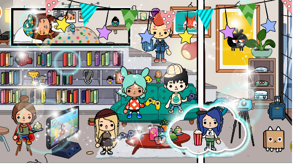 米加恋爱小镇世界游戏图片1