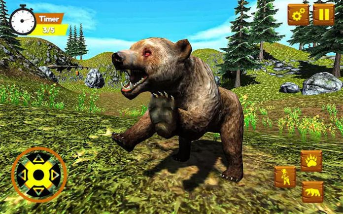 熊模拟器野生动物游戏安卓版（Bear Simulator）图片1