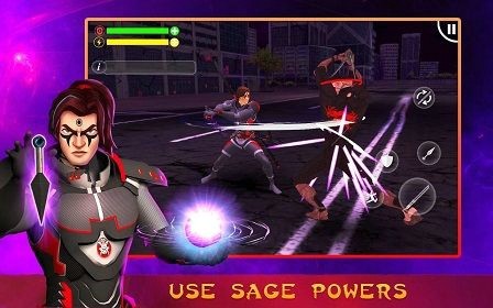 忍者战士黑暗灵魂影骑游戏安卓版图片1