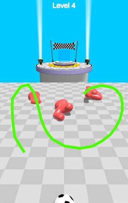 球杀果冻人游戏安卓版(Crazy Football Attack 3D)图片1