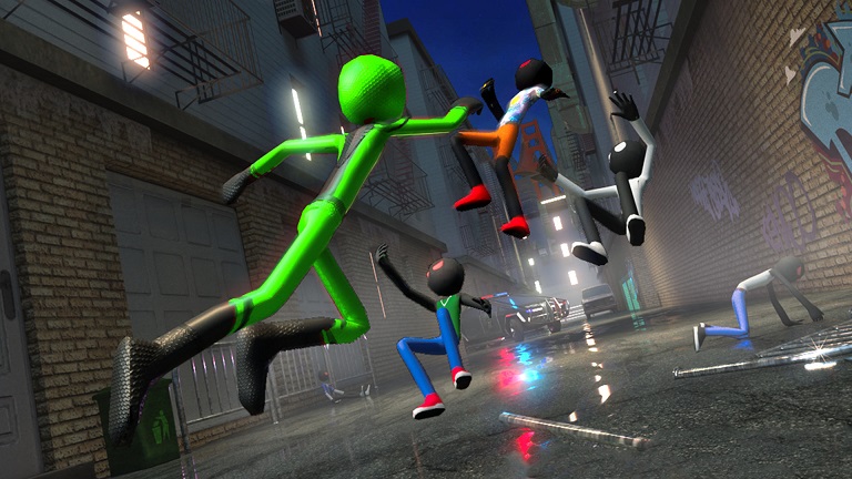 火柴蜘蛛绳索英雄3游戏中文版图片1