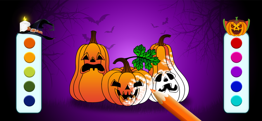 可怕的怪物着色书游戏最新版图片1