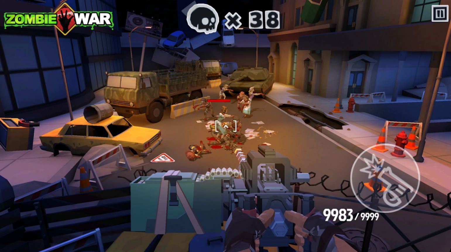 末日战争僵尸死亡之路游戏安卓版（ZombieWar）图片1