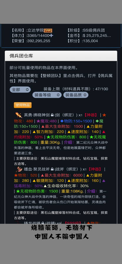 佣兵王传说游戏官方版图片3