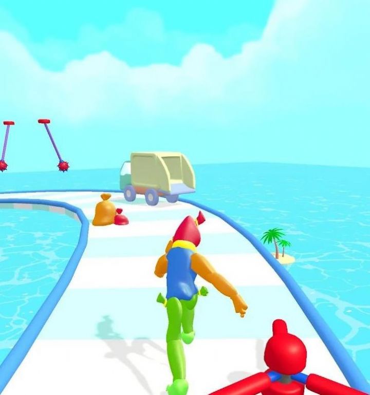 垃圾人冲冲冲游戏安卓版(Rubbish Man 3D)图片1