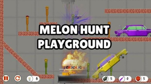 瓜类狩猎场游戏官方版（Melon Hunt Playground）图片1