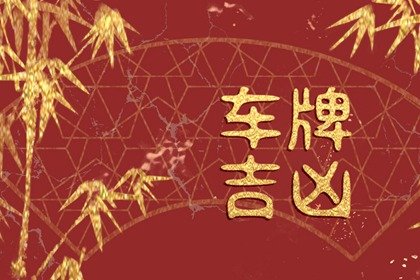 车牌号选什么数字比较好 326的车牌号吉祥吗