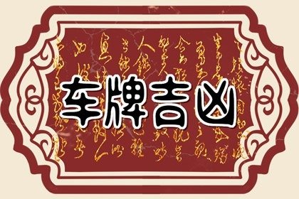 83年属猪人最佳车牌 旺运满分车牌大全