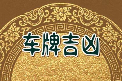 查询汽车牌照凶或吉 车牌126这个数字