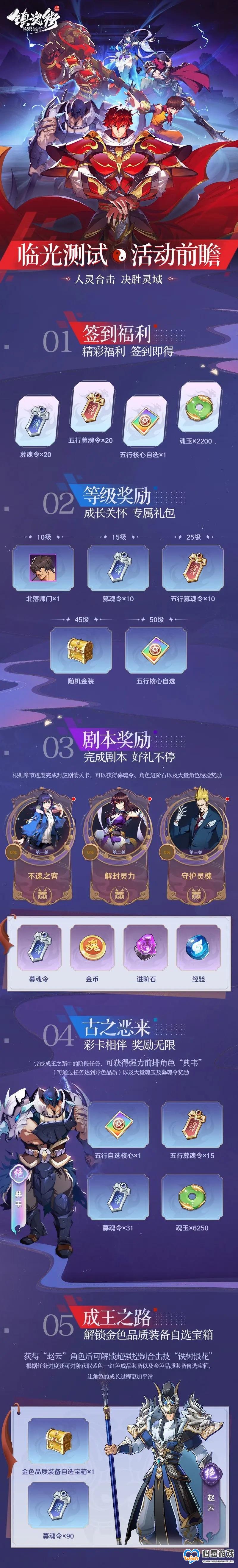 镇魂街破晓临光测试活动介绍 临光测试福利一览_wishdown.com