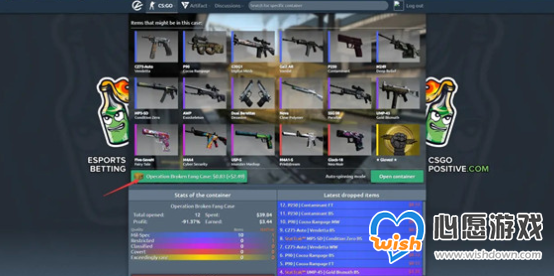CSGO开箱模拟器网页版地址分享_wishdown.com