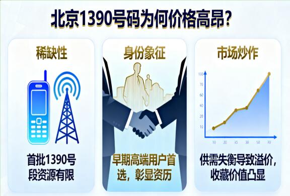 北京1390号码为什么那么贵？1390号码有必要买吗？