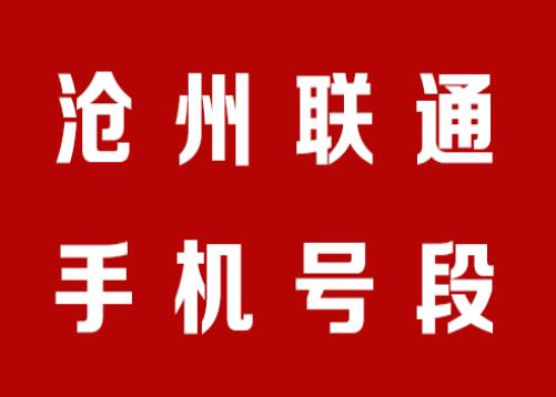 沧州手机靓号,沧州联通手机号段在线查询