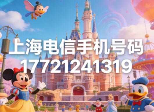 上海电信手机号码17721241319 象征财运亨通事事顺意