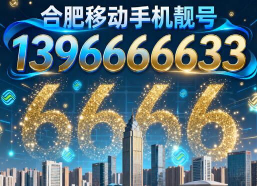 合肥移动手机靓号13966666633寓意长久稳固顺遂前行