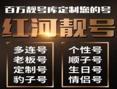 红河联通手机靓号18587222263 吉祥号码名显四方渐次进展