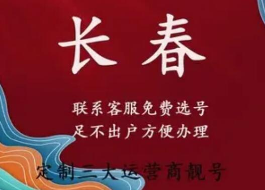 长春电信手机号码17390055553 靓号规律AAAABB福气长存