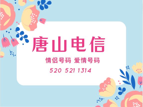 唐山电信手机情侣号18131527112和18131527111鉴赏 恩爱两无疑