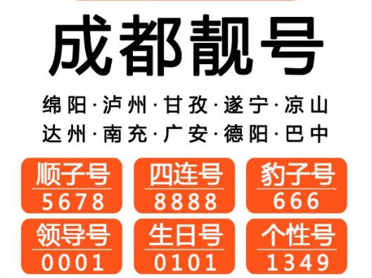 成都移动手机号13808010101 尾数ABABAB三重叠号