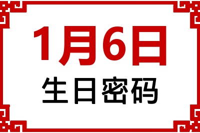 1月6日生日好不好？1月6日出生性格特质与命运解析