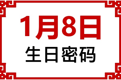 1月8日生日好不好？1月8日出生性格特质与命运解析