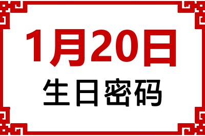 1月20日生日好不好？1月20日出生性格特质与命运解析