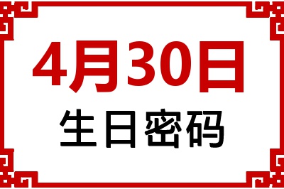 4月30日生日好不好？4月30日出生性格特质与命运解析