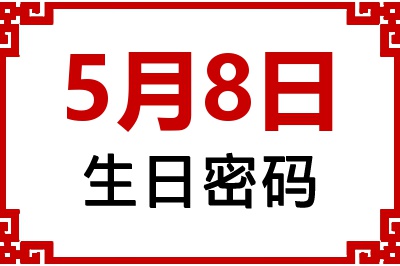 5月8日生日好不好？5月8日出生性格特质与命运解析