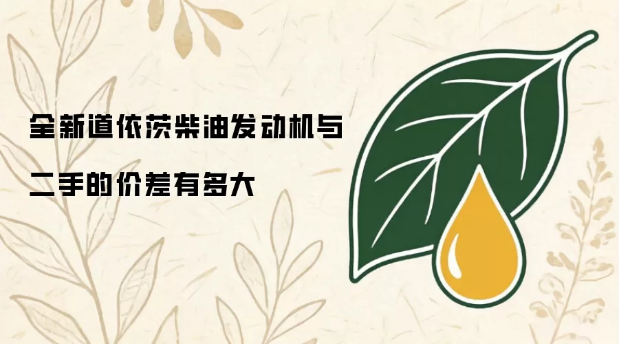 全新道依茨柴油发动机与二手的价差有多大