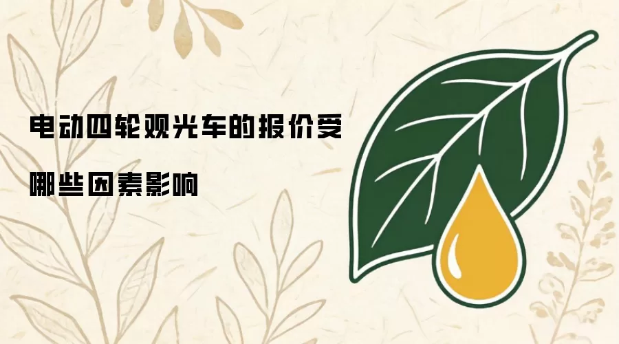 电动四轮观光车的报价受哪些因素影响
