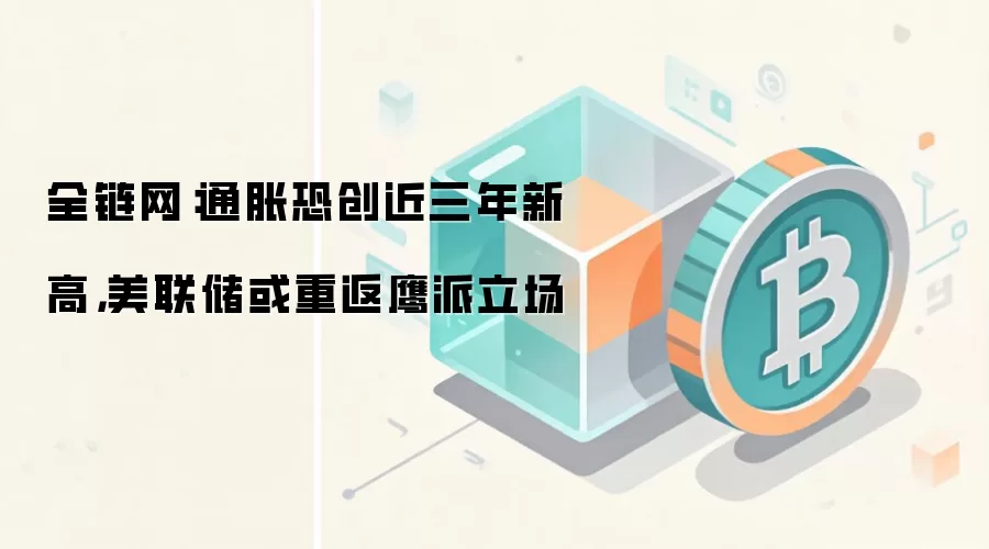 全链网：通胀恐创近三年新高，美联储或重返鹰派立场