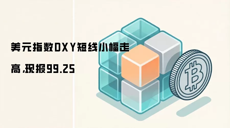 美元指数DXY短线小幅走高，现报99.25