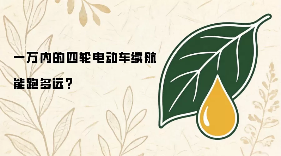 一万内的四轮电动车续航能跑多远?