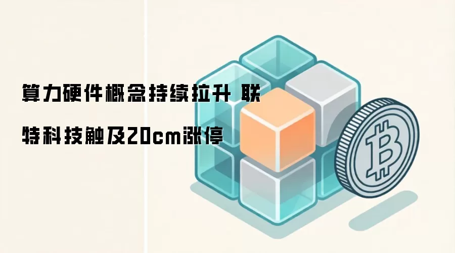 算力硬件概念持续拉升 联特科技触及20cm涨停