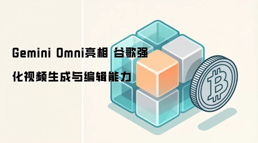 Gemini Omni亮相 谷歌强化视频生成与编辑能力