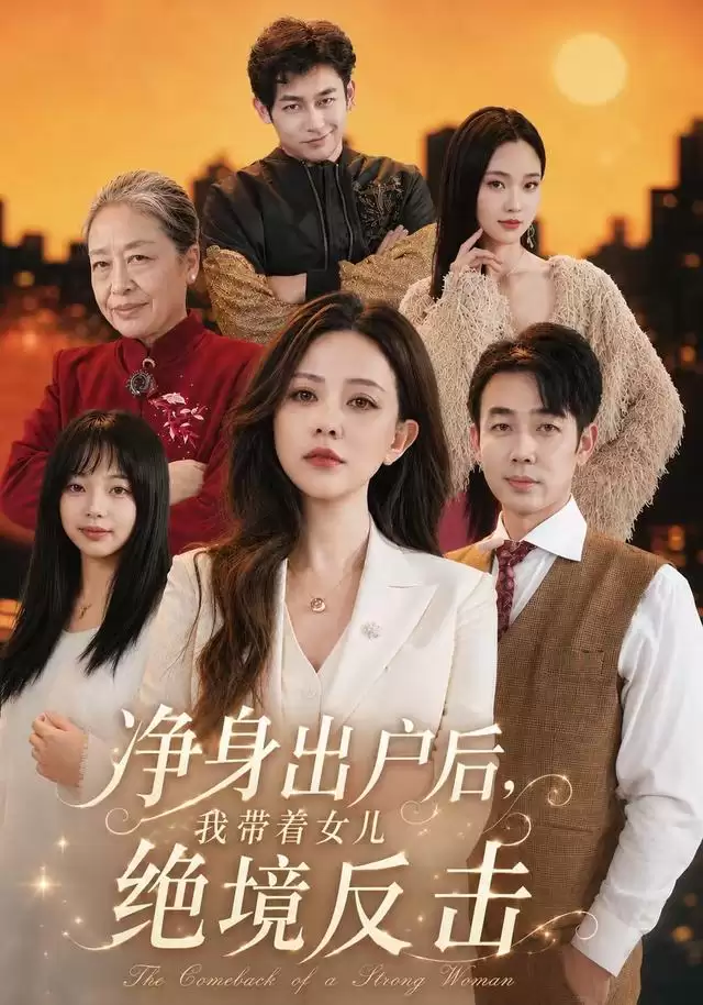 短剧《净身出户后，我带着女儿绝境反击。》剧情介绍