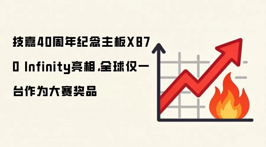 技嘉40周年纪念主板X870 Infinity亮相，全球仅一台作为大赛奖品