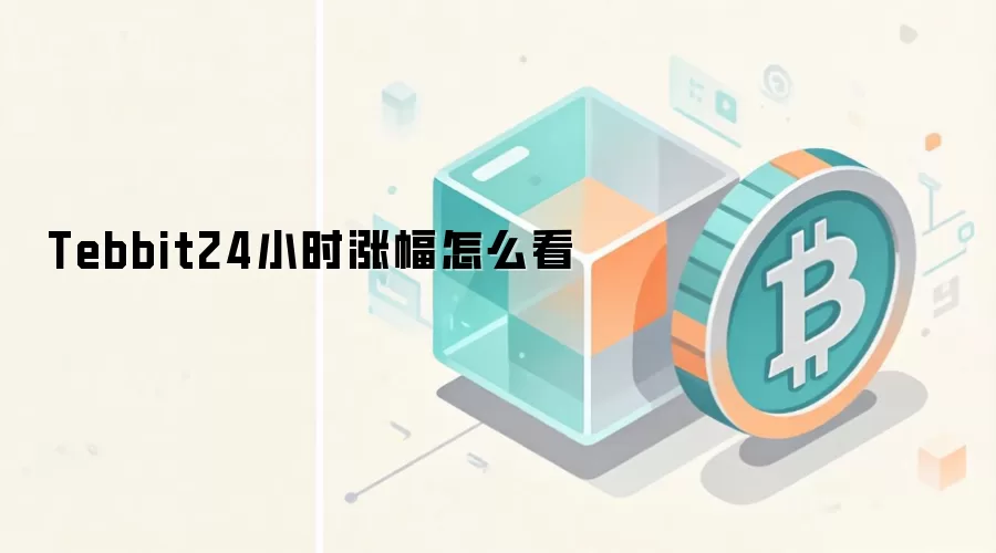 Tebbit24小时涨幅怎么看