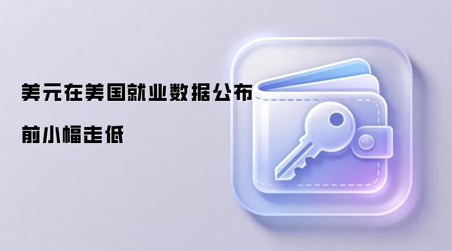 美元在美国就业数据公布前小幅走低