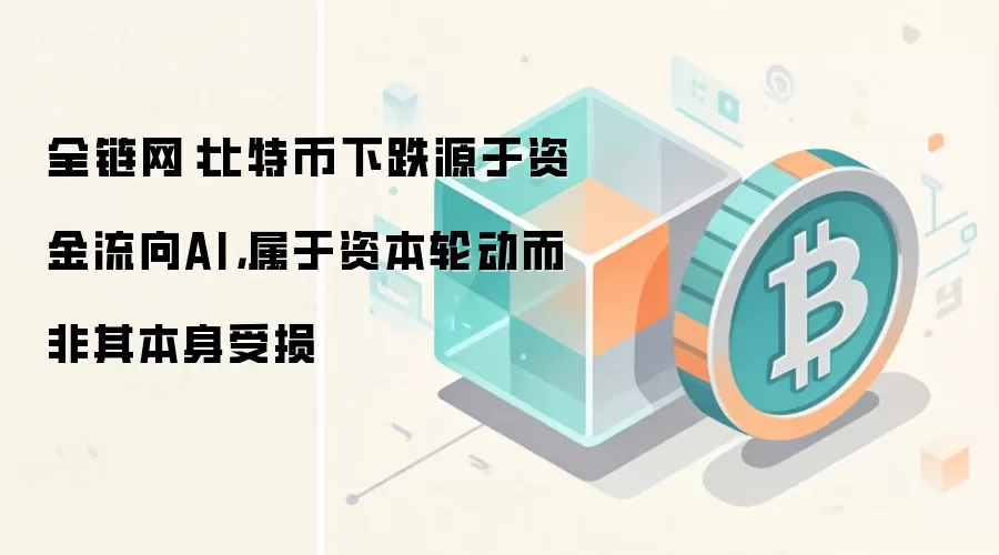 全链网：比特币下跌源于资金流向AI，属于资本轮动而非其本身受损
