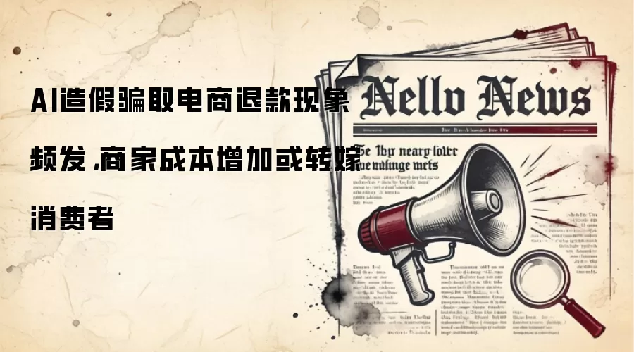 AI造假骗取电商退款现象频发，商家成本增加或转嫁消费者