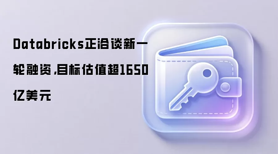 Databricks正洽谈新一轮融资，目标估值超1650亿美元