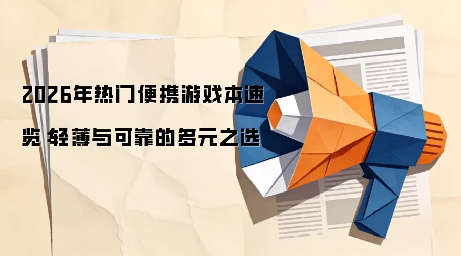 2026年热门便携游戏本速览：轻薄与可靠的多元之选