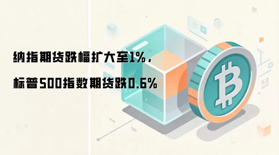 纳指期货跌幅扩大至1%,标普500指数期货跌0.6%