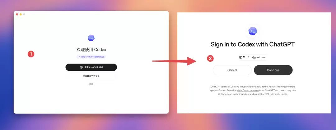 用 ChatGPT 账号登录